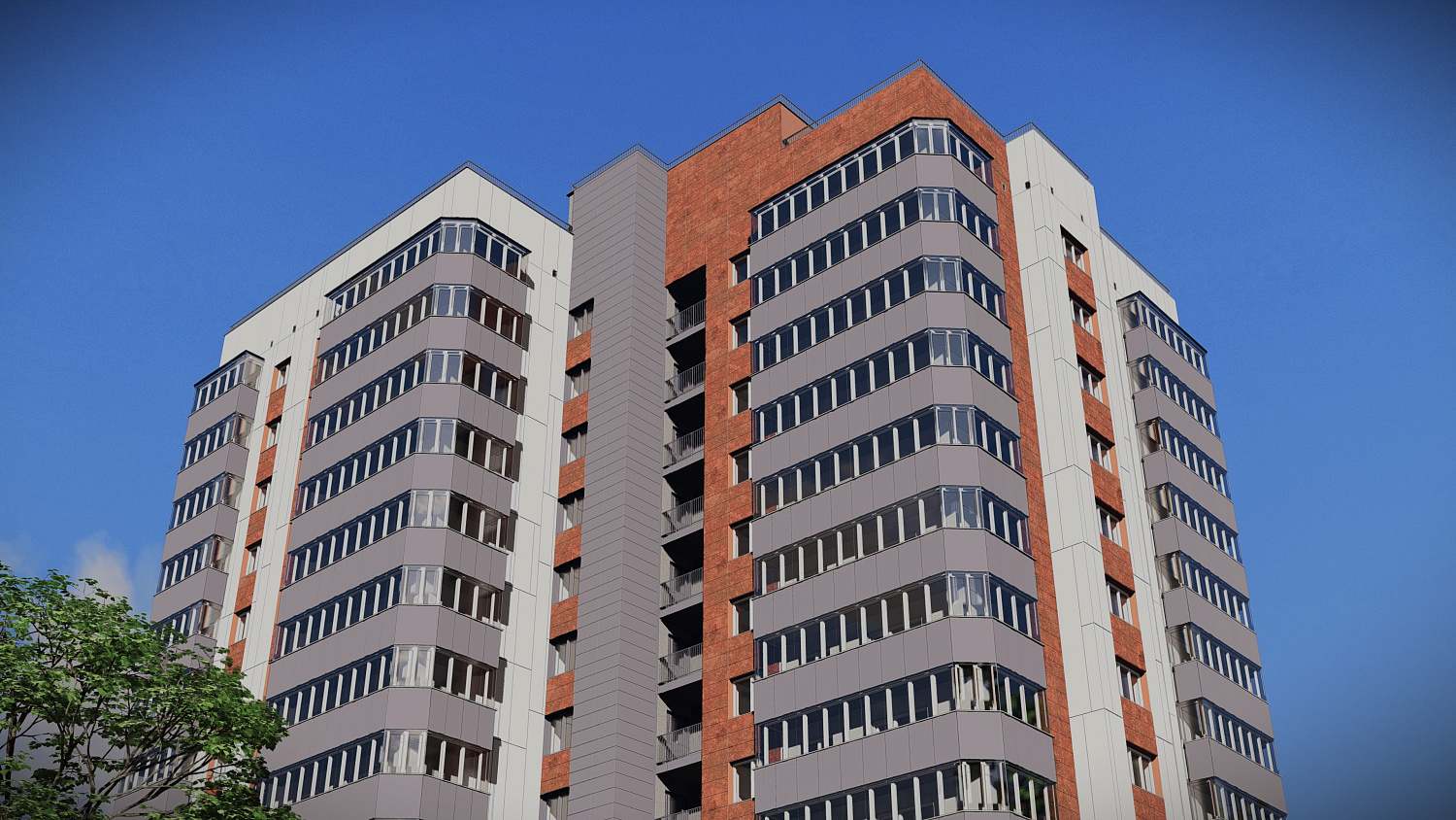 Концепция для обновления панельки на Фрунзе, 73-75